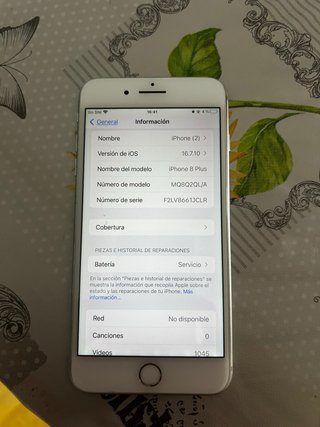 Iphone 8 plus blanco
