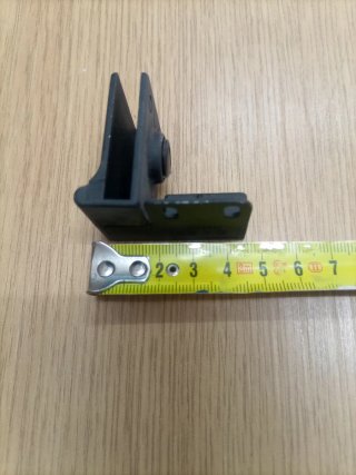 2 bisagras para puertas de cristal máx. 6mm grosor
