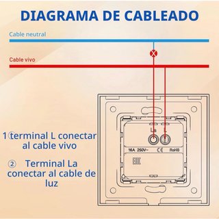 NUEVO! Interruptor de luz de pared nuevo a estrena