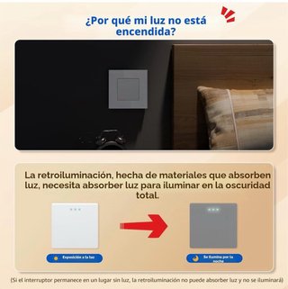 NUEVO! Interruptor de luz de pared nuevo a estrena