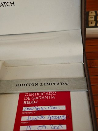 Reloj Aresso Automático Edición Limitada Tipo Gulf