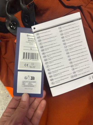 Pantalones anticorte technical extreme de Husqvarn