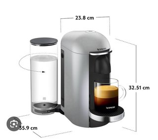 Cafetera Nespresso Blanca VERTUO