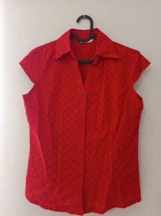 Blusa Rociera Roja