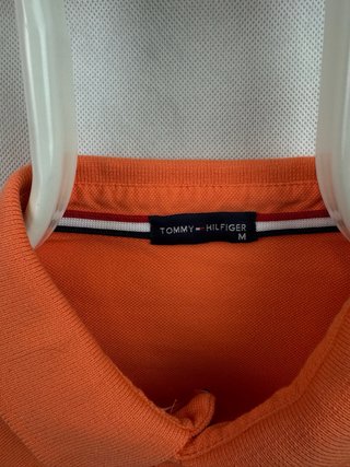 Polo Tommy Hilfiger Naranja Talla M