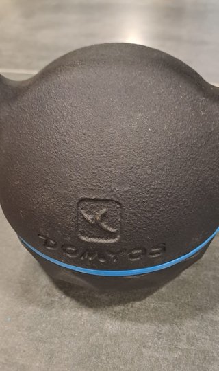 Lote 3 Kettlebells Domyos (4kg, 8kg, 20kg)