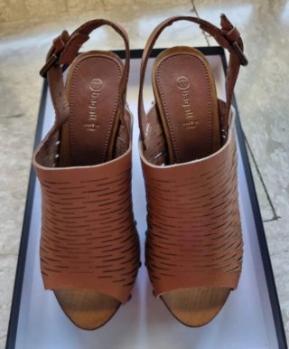Zoccoli donna in cuoio Bagatt