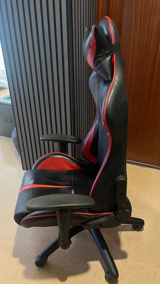 Silla Gamer Negra y Roja
