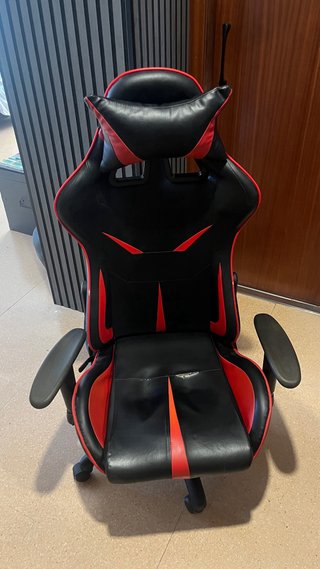 Silla Gamer Negra y Roja