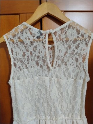 Vestito pizzo chiffon H&M taglia S