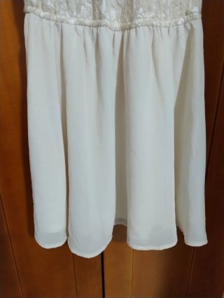 Vestito pizzo chiffon H&M taglia S