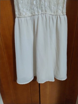 Vestito pizzo chiffon H&M taglia S