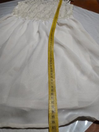 Vestito pizzo chiffon H&M taglia S