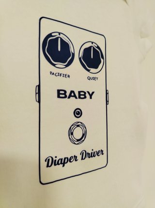 Body bebé Pedal de Guitarra – Diaper Driver
