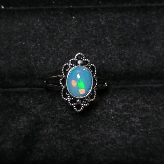 Anillo Vintage Ópalo Natural