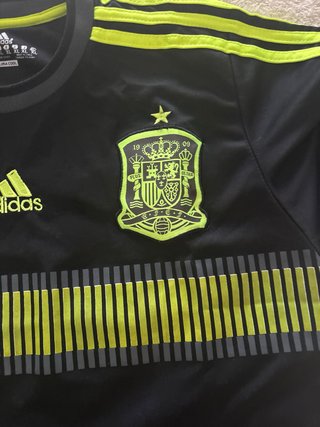 Camiseta visitante España mundial brasil 2014