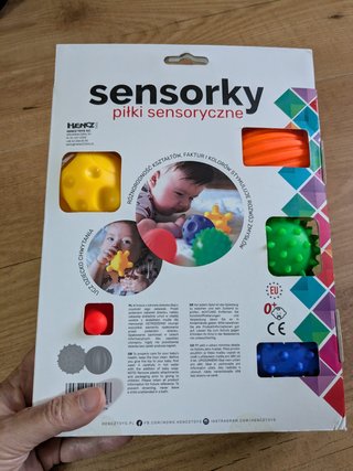 Set 5 Pelotas Sensoriales Bebé Hencz Toys