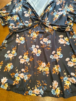 Blusa en licra estampada talla 4XL