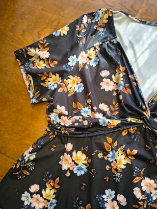 Blusa en licra estampada talla 4XL