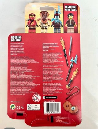 NUEVO-LEGO NINJAGO REF:40342 FIGURAS BLISTER RARO-