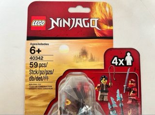 NUEVO-LEGO NINJAGO REF:40342 FIGURAS BLISTER RARO-