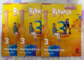 Matemáticas. 3o de primaria pack de 3 libros
