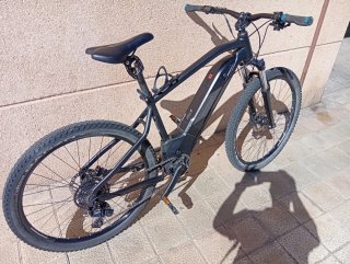 Bicicleta Eléctrica Negra rock Rider ST 500 Talla