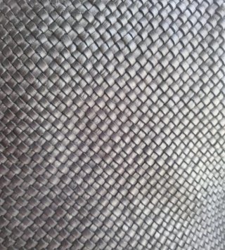 Borsa a spalla  pelle intrecciata Genuine Leather