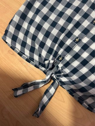 Camisa cuadros sin mangas