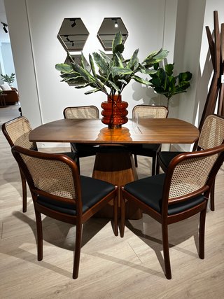 NOVEDAD REBAJA! Mesa comedor redonda extensible