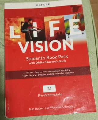 Libro inglés Life Vision Oxford B1