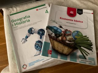 Lote de libros 4rt ESO SAFA HORTA