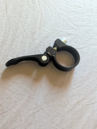 Tija sillín bicicleta cierre rápido 34 mm