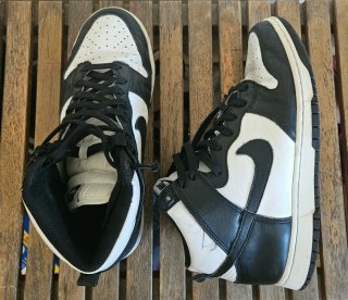 Zapatillas Nike Dunk High Blancas y Negras