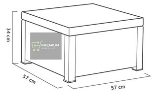 SP Berner - Set de Muebles de Jardín y Terraza Diva Wengue