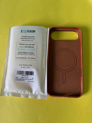 Funda iPhone Air Camel Piel