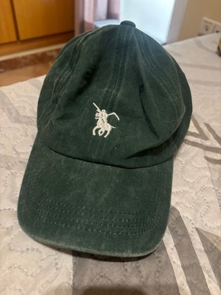Gorra Polo Verde Desgastada