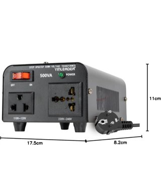 Yinleader Transformador Voltaje 500VA