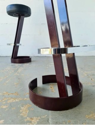 2 Taburetes Z Art Decó.