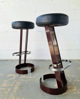 2 Taburetes Z Art Decó.