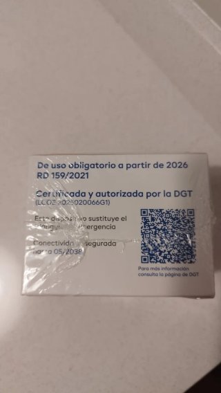 Baliza emergencia V16 con geolocalización