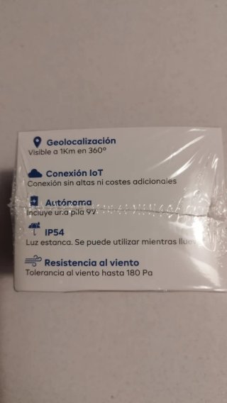 Baliza emergencia V16 con geolocalización