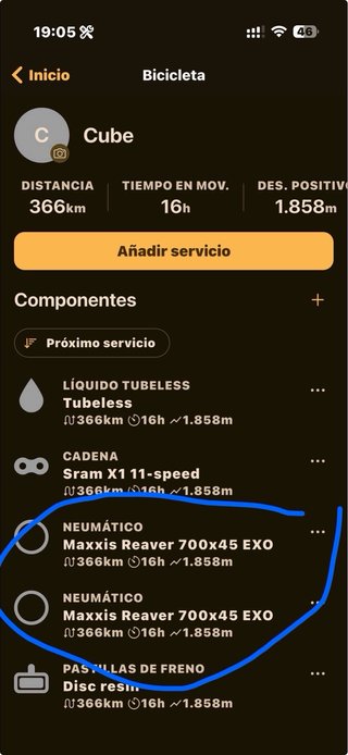 Cubierta gravel Maxxis
