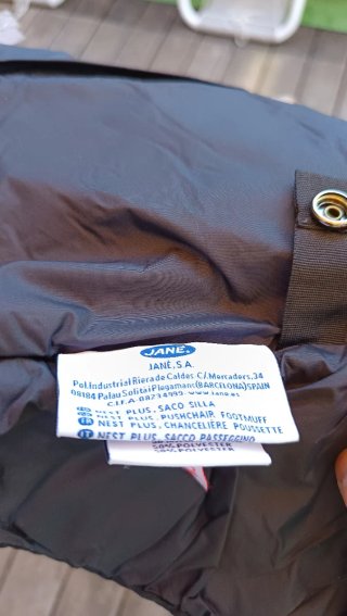 Saco invierno JANÉ para carrito bebé y silla paseo