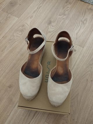 Alpargatas Unisa Beige
