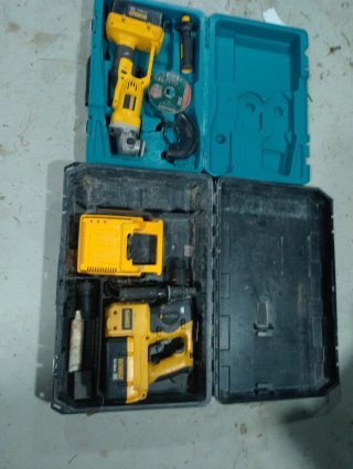Radial y percutor DEWALT 36V