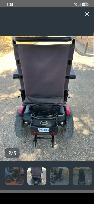 Silla de ruedas eléctrica  telefono 608690468