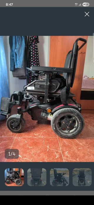 Silla de ruedas eléctrica  telefono 608690468