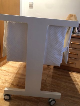Minicuna Bopa blanca de madera