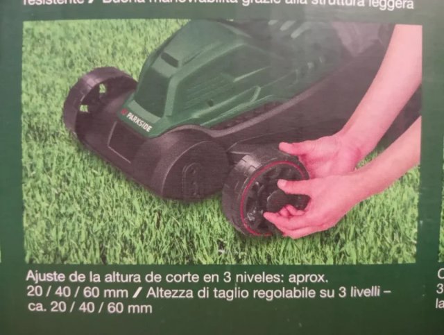 Cortacésped Eléctrico PARKSIDE 1200W